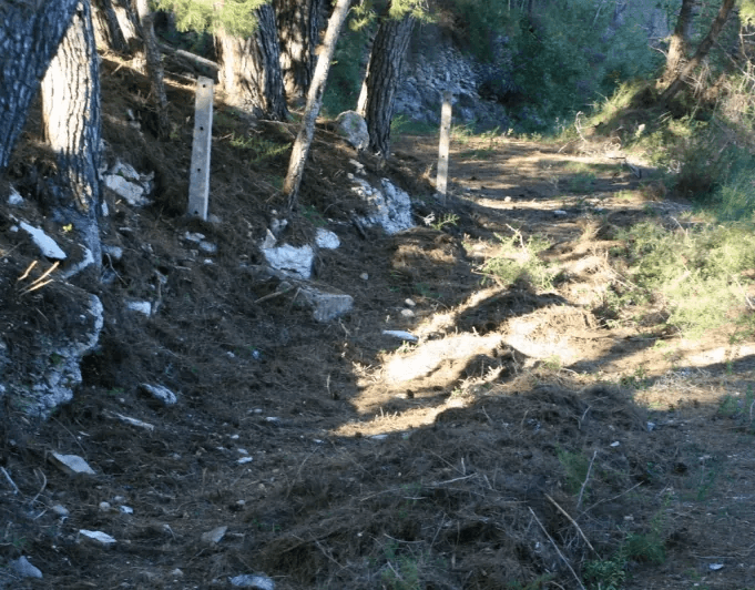 Terrain rustique avec vue mer à vendre à Benitachell