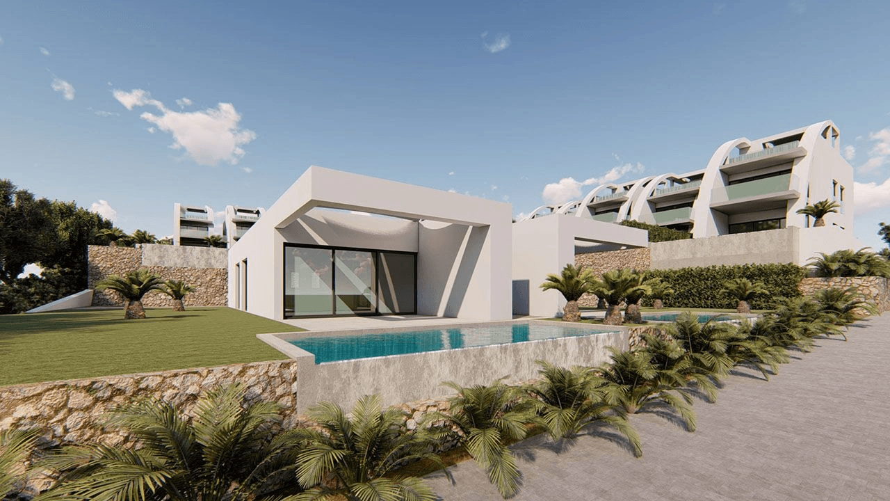 Appartements fantastiques au rez-de-chaussée avec vue sur la mer et piscine privée dans un merveilleux complexe avec piscine intérieure chauffée