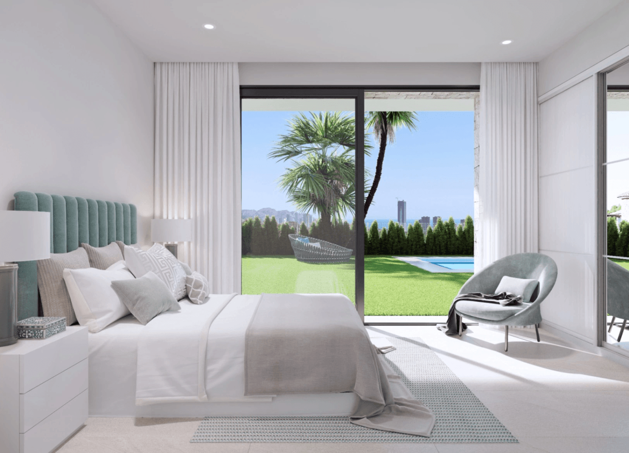 Nouvelles villas avec vue sur la mer à vendre à Finestrat