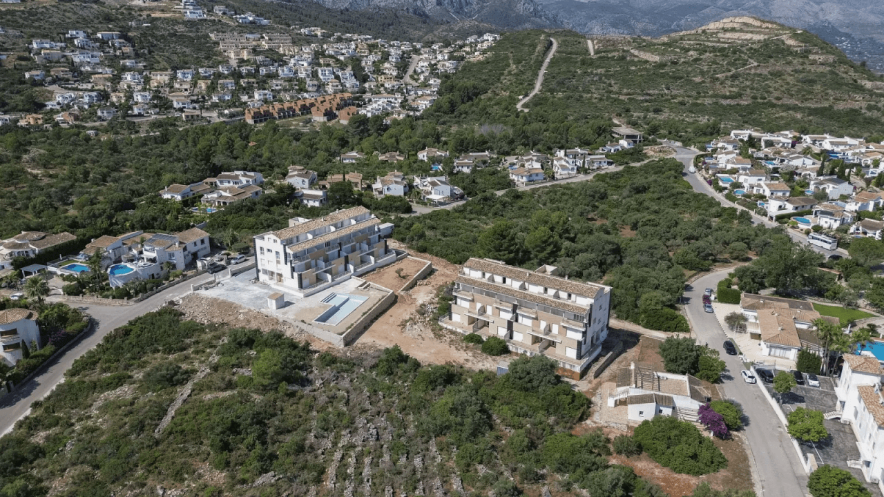Superbe appartement de 3 chambres dans un endroit calme avec vue imprenable sur le Monte Pego