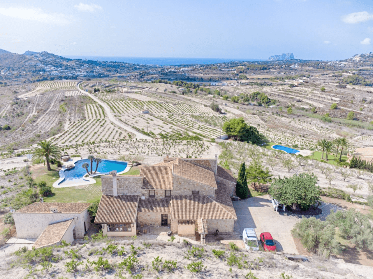 Finca unique à l‘emplacement idéal de Moraira.