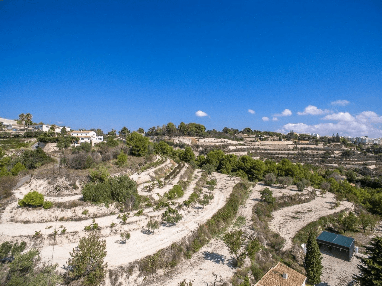 PARCELLE RUSTIQUE AVEC BELLE VUE OUVERTE À BENISSA