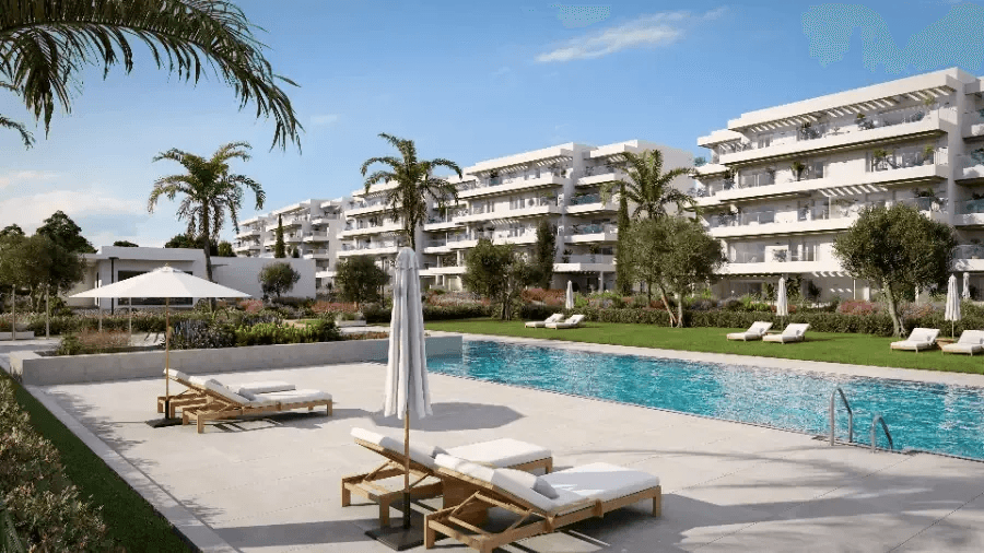 Appartement neuf avec 3 chambres à 200 m de la plage