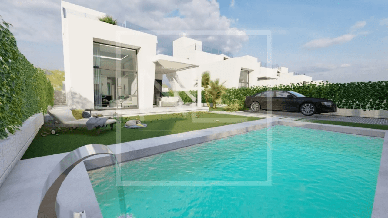 Villas neuves individuelles de 3 chambres, 3 salles de bains à Finestrat