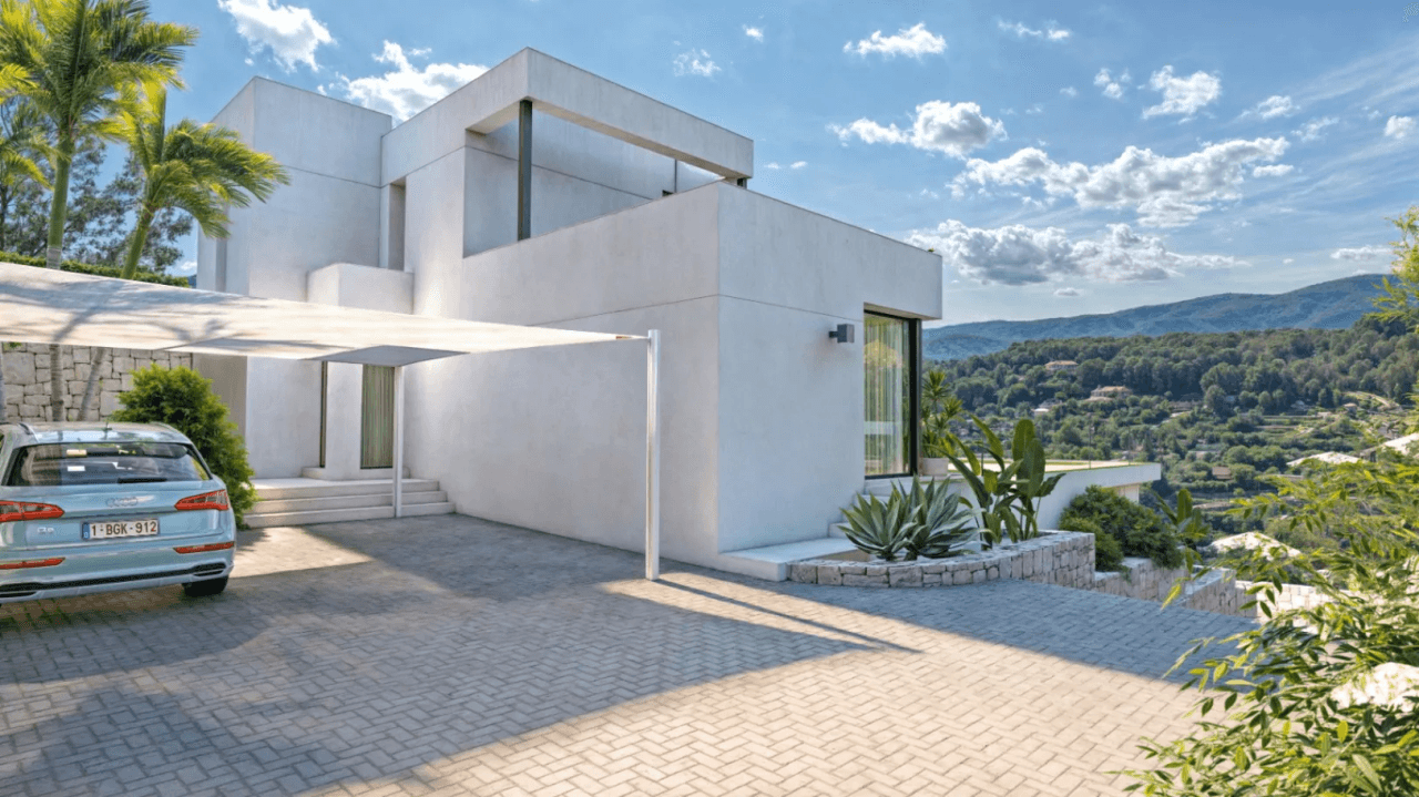 Superbe villa avec vue imprenable sur les montagnes à Calpe