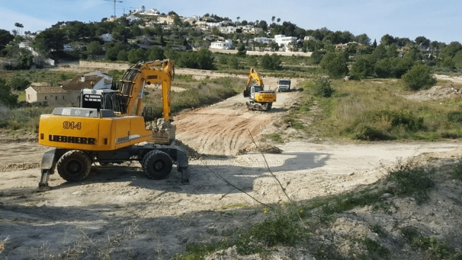 Parcelles à bâtir avec vue mer en vente à Moraira