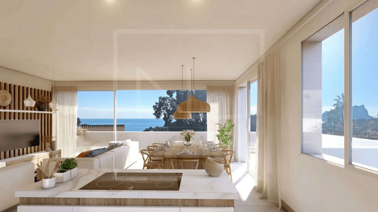 Villa individuelle de 4 chambres et 3 salles de bains à vendre à Benissa Costa