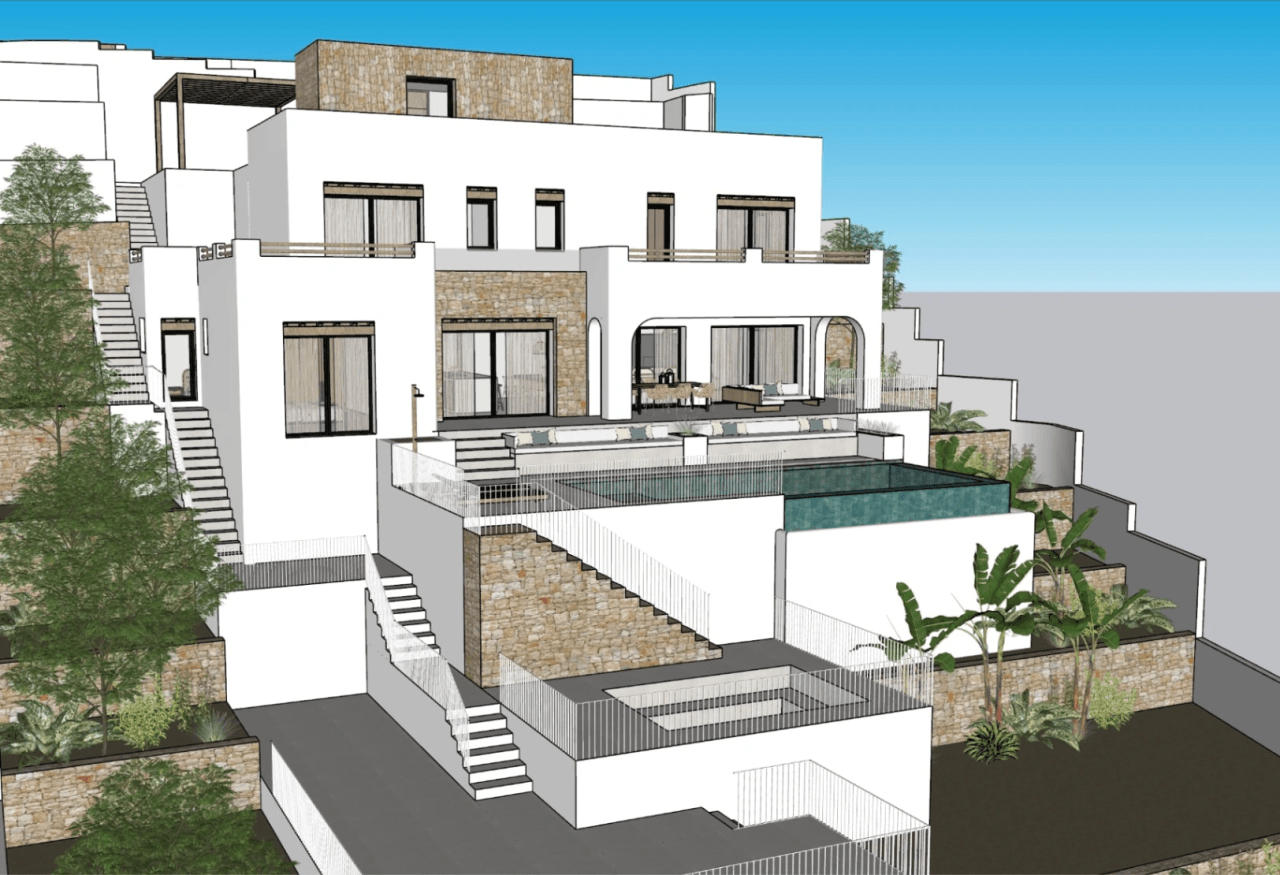 Villa de luxe à Benissa avec vue panoramique sur la mer