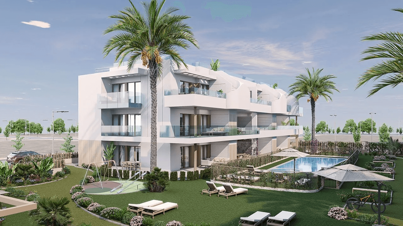Maravillosos áticos de 3 dormitorios y 2 baños con solario, parking privado y piscina comunitaria