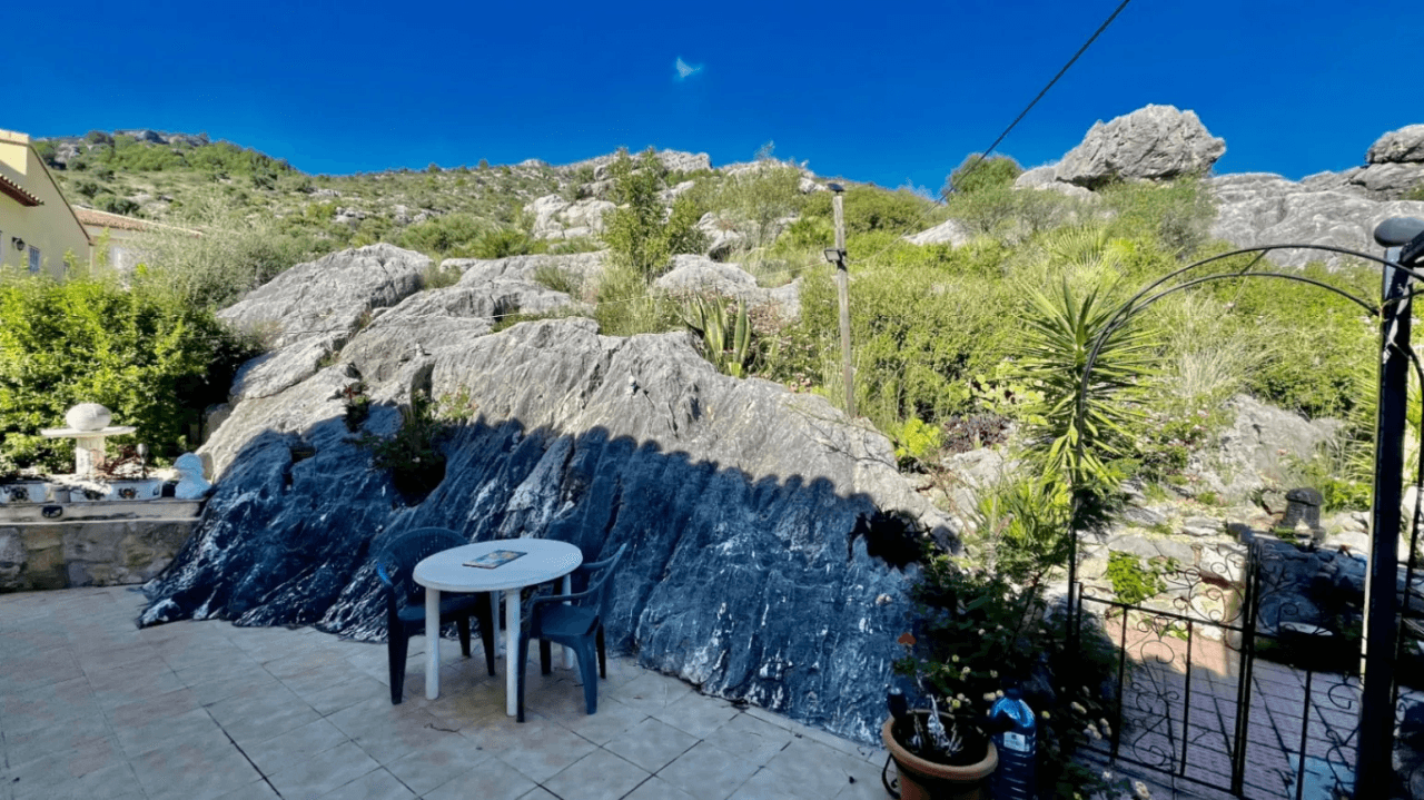 Villa à vendre à Tormos : exposition sud, vue panoramique