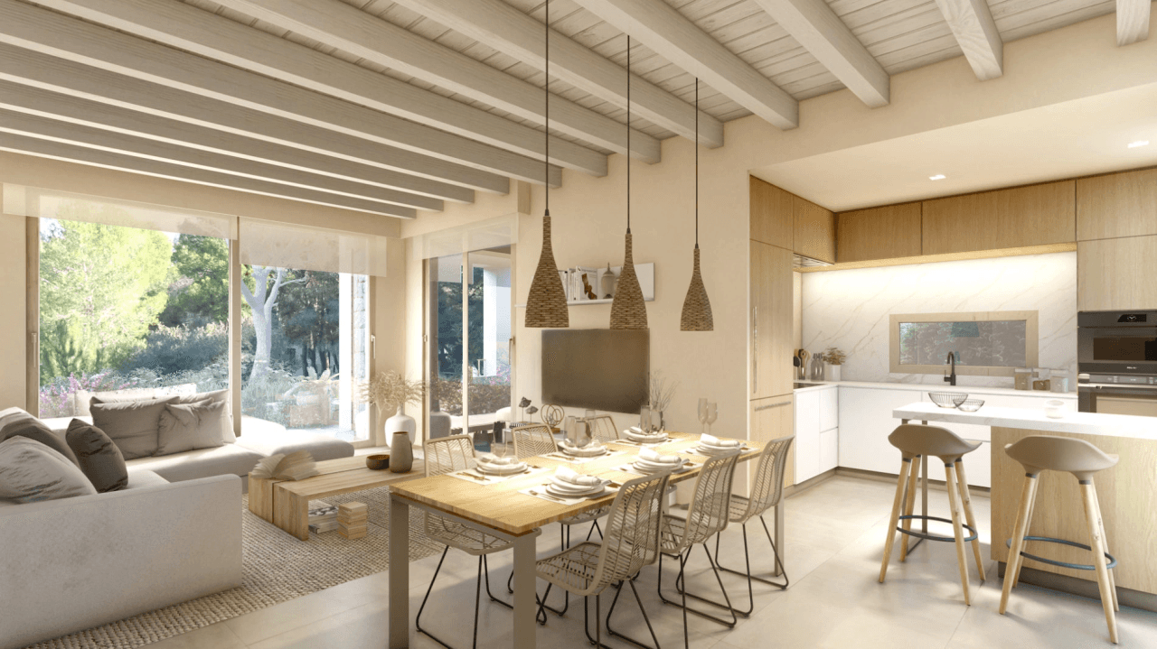 Projet de villa d’un étage à vendre à Benissa