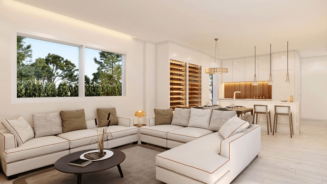 Villas exclusives de 4 chambres et 3 salles de bains dans un complexe de golf