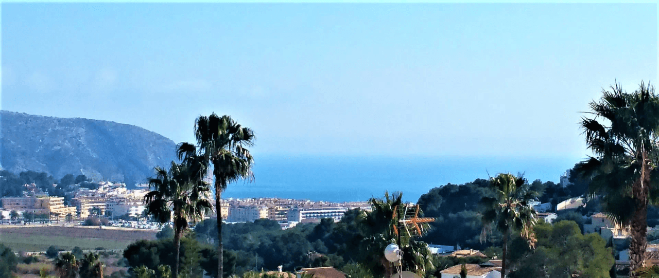 Projet de villa avec vue sur la mer à vendre à Moraira