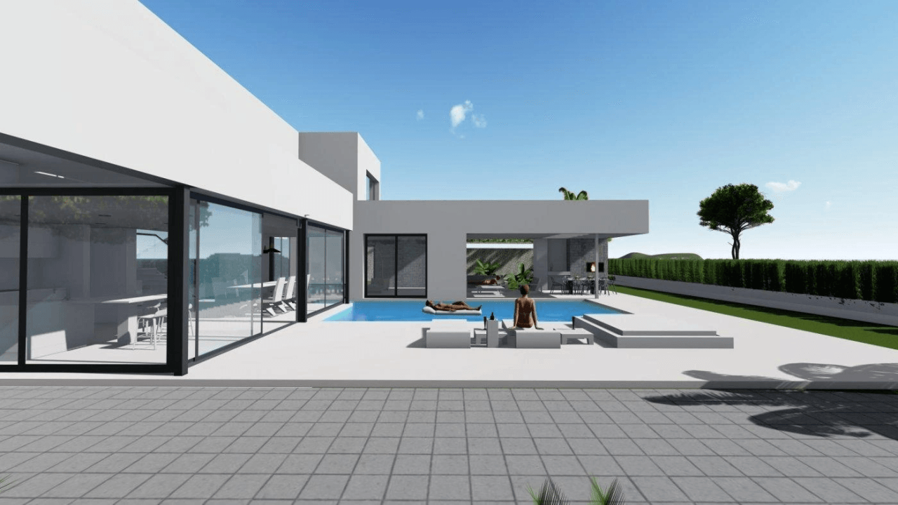 PROJET VILLA AVEC PISCINE À CALPE À VENDRE