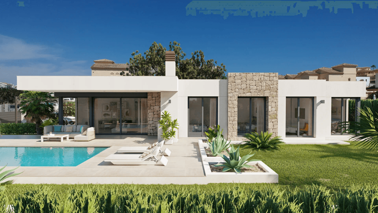 Modern villaproject te koop in Calpe