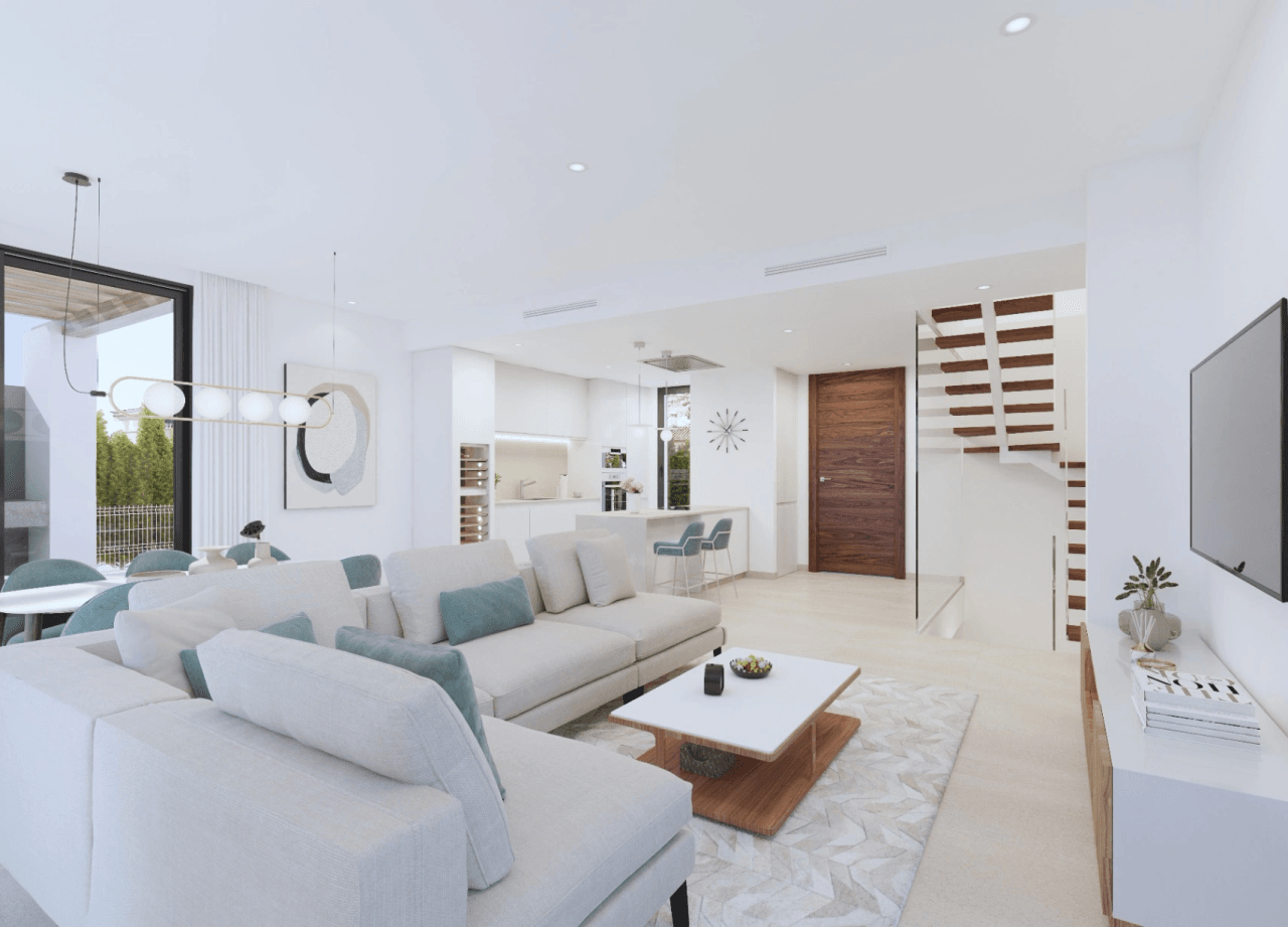 Villa nouvelle construction vue mer à vendre à Finestrat