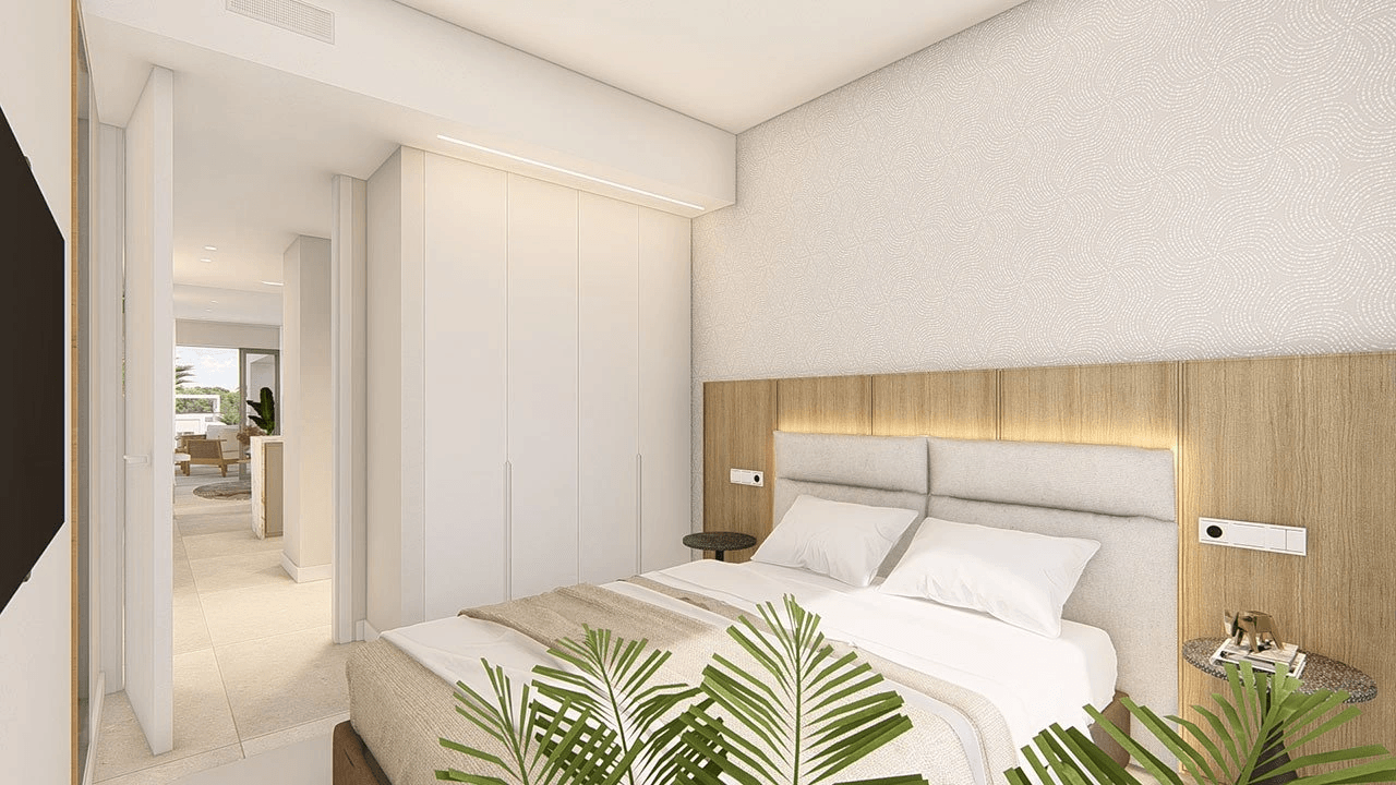 Appartements de 3 chambres y 2 salles de bain dans un complexe privé avec piscine communautaires