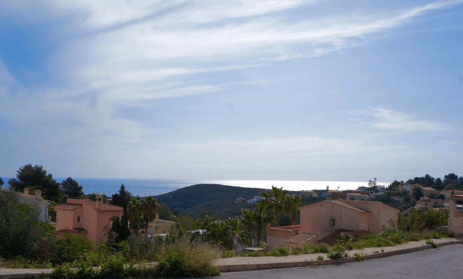 Modern projet de villa avec vue sur mer à vendre à Benitachell