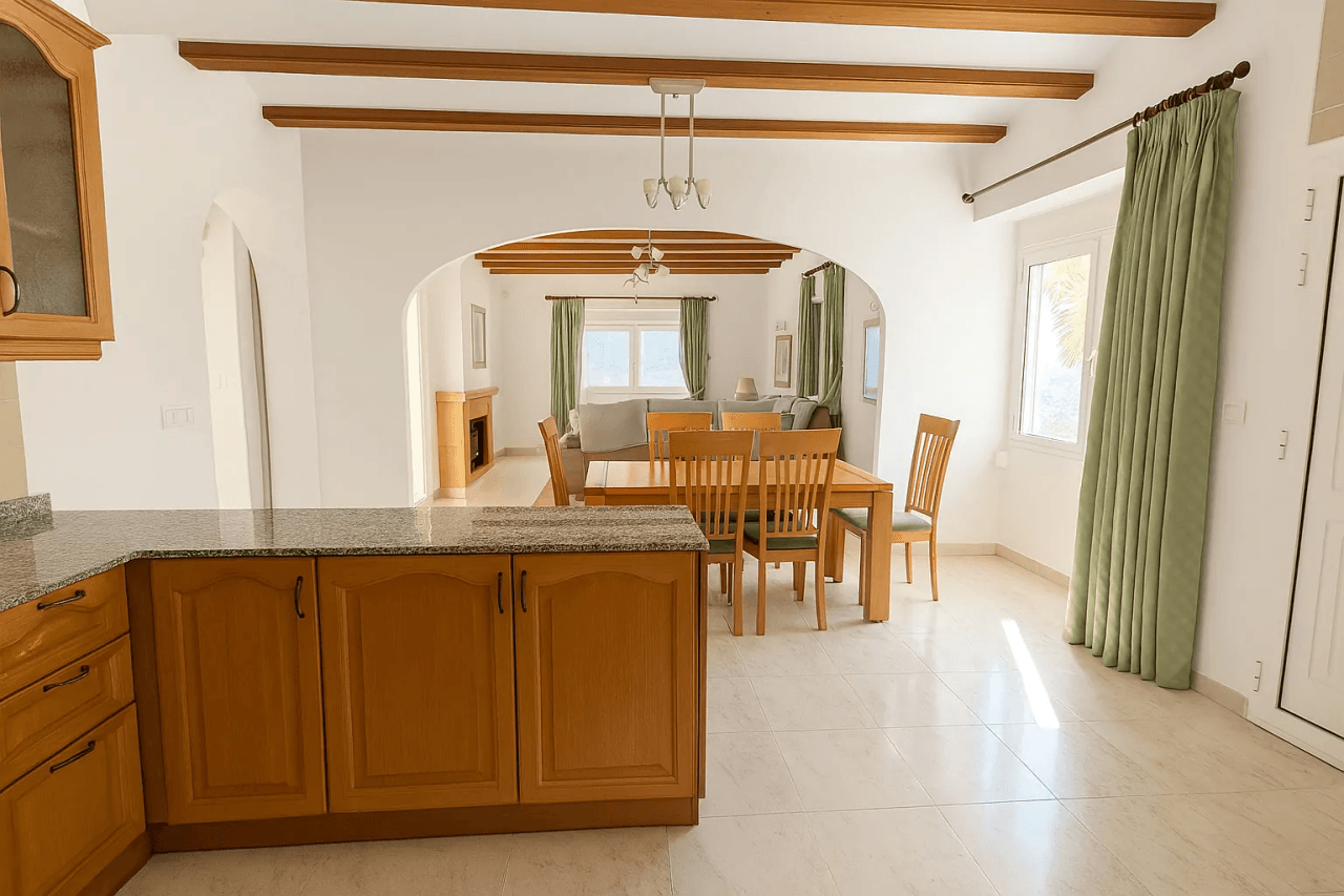 Villa à La Sella, Dénia – Vue sur le golf et la mer