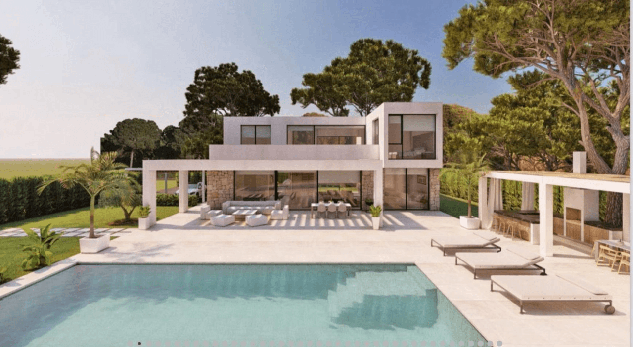 Neue Luxusvilla