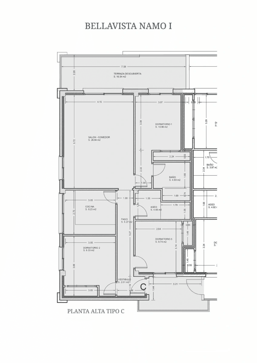 Superbe appartement de 3 chambres dans un endroit calme avec vue imprenable sur le Monte Pego