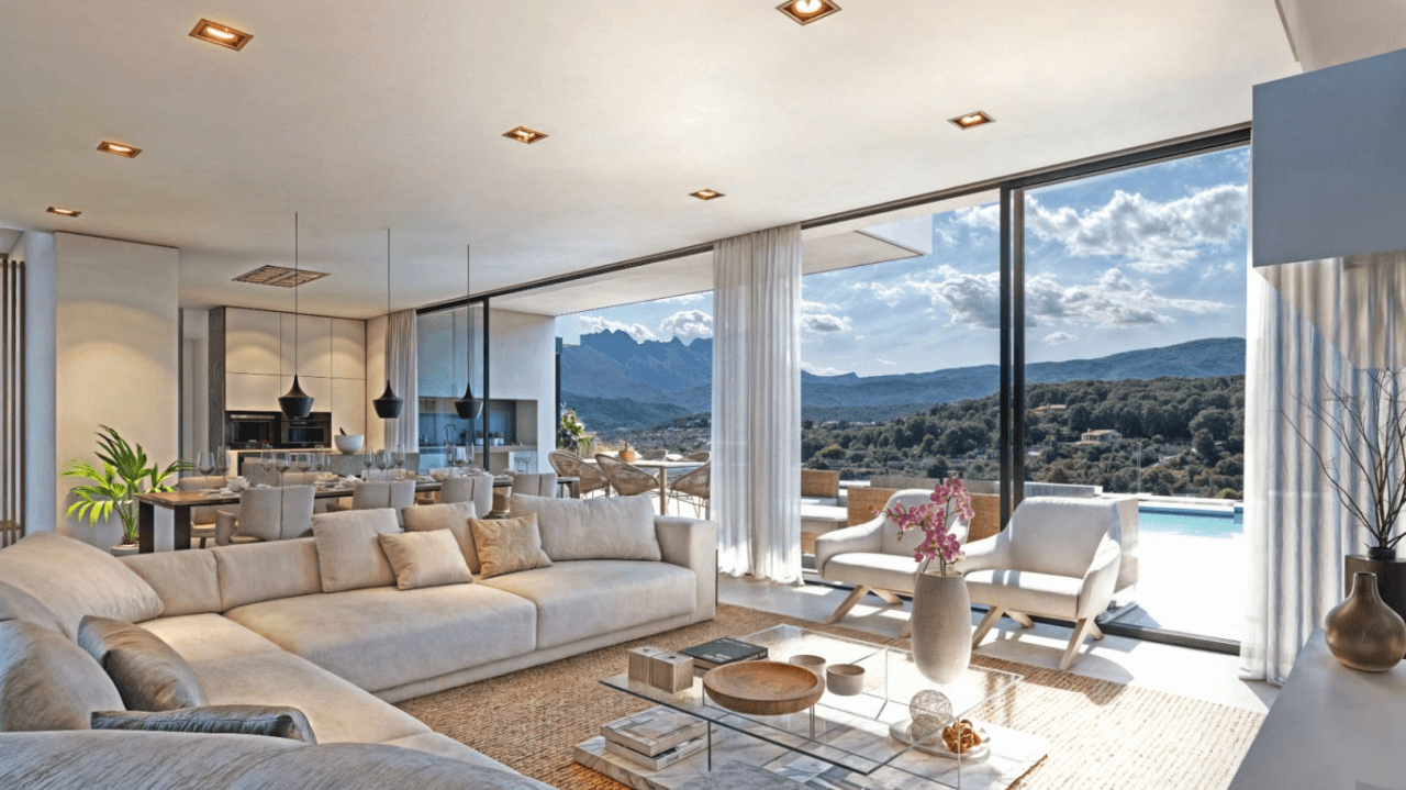 Superbe villa avec vue imprenable sur les montagnes à Calpe