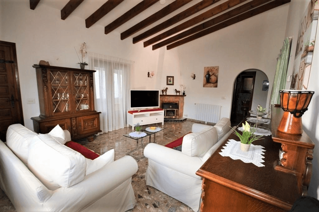 Vues incroyables depuis la villa "Casa Del Relojero" à Monte Pego.