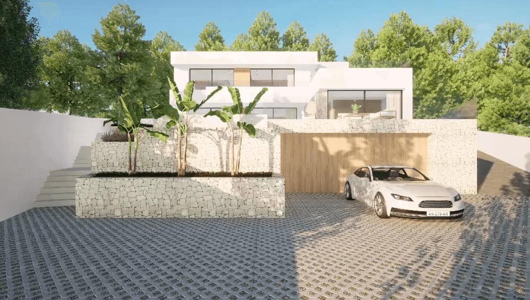 Projet de superbe villa moderne à vendre à Moraira