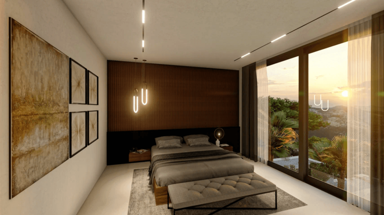 En construction : villa de luxe à Altea