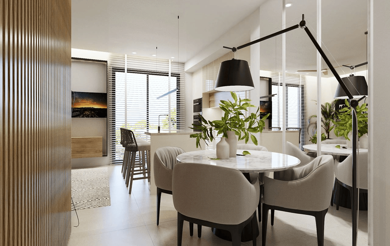 Apartamentos atractivos en planta baja de 3 dormitorios y 2 baños con piscina comunitaria en un maravilloso complejo