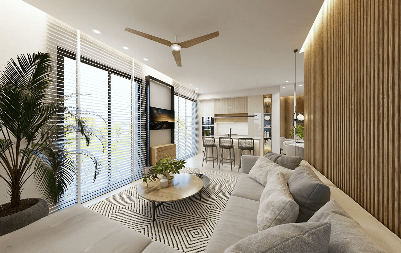 Áticos atractivos de 3 dormitorios y 2 baños con piscina comunitaria en un maravilloso complejo