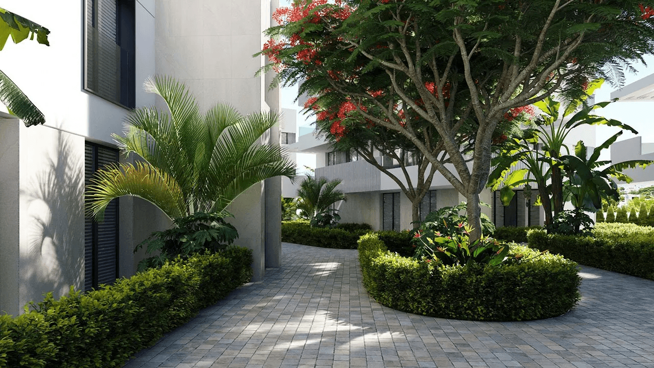 Áticos atractivos de 3 dormitorios y 2 baños con piscina comunitaria en un maravilloso complejo
