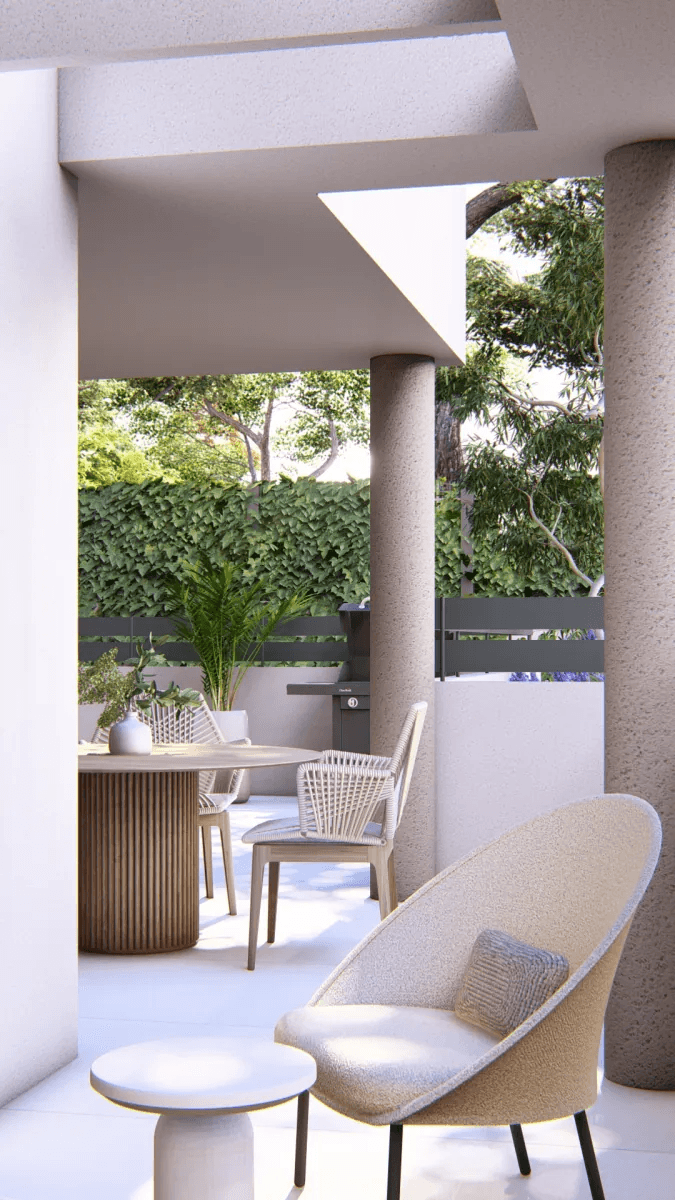 Superbe appartement de 3 chambres avec garage, débarras, piscine commune et bien plus encore.