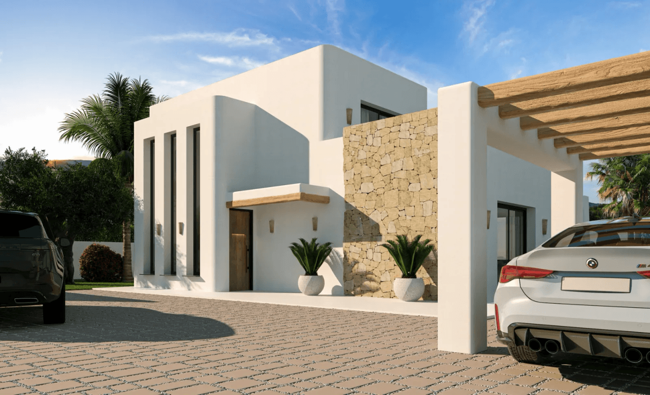 Villa neuve de 4 chambres et 4 salles de bains