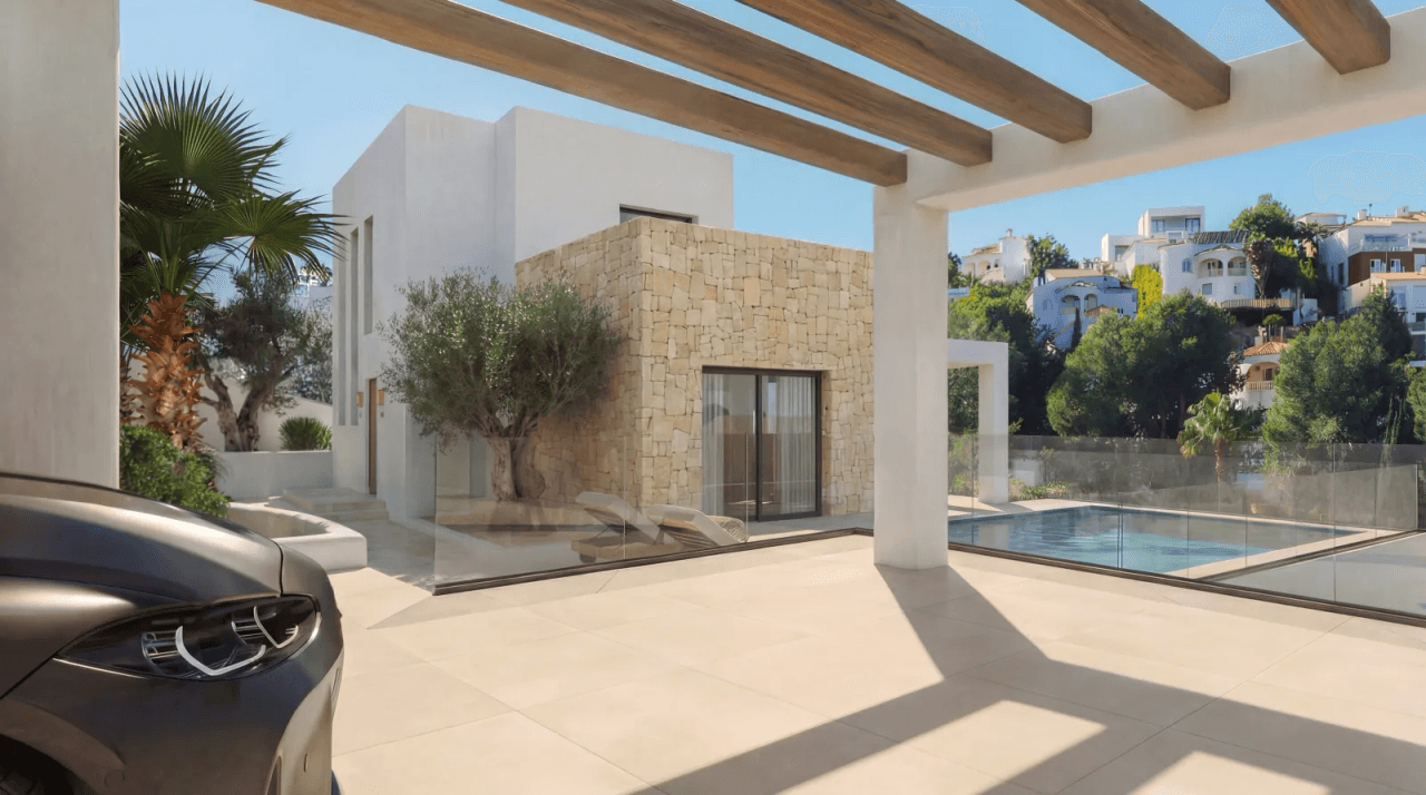 Villa neuve de 4 chambres et 4 salles de bains