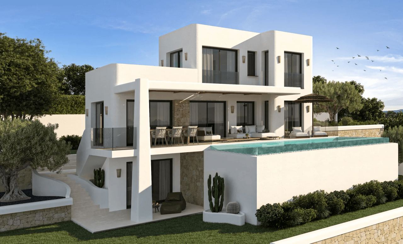 Villa neuve de 4 chambres et 4 salles de bains