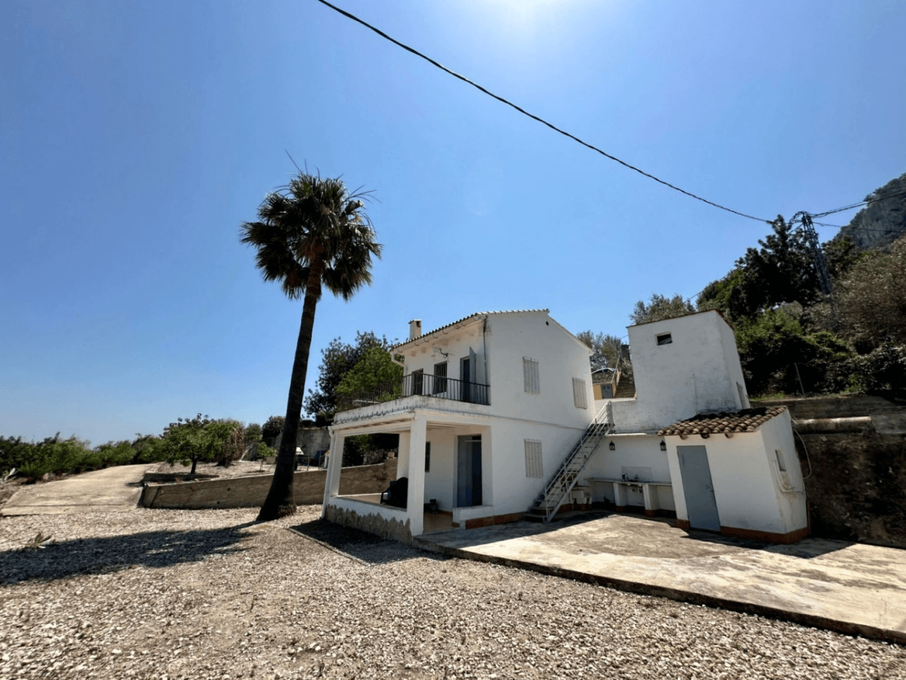 Finca rustique avec de belles vues à Pego