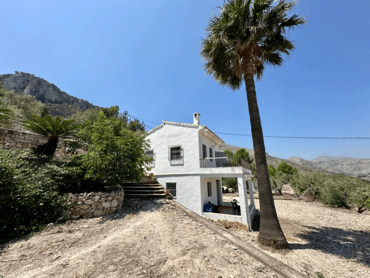 Finca rustique avec de belles vues à Pego