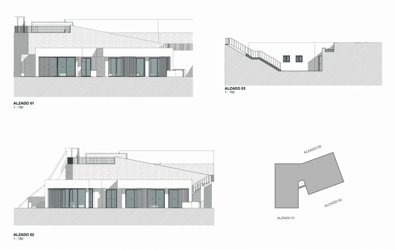 Villa moderne de style ibicain à Pedreguer