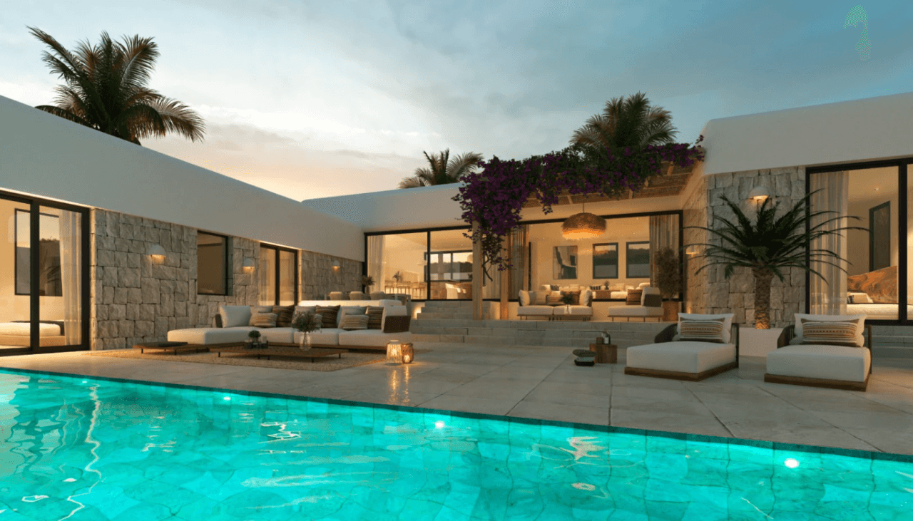 Villa moderne de 3 chambres avec piscine et bar à vendre à Javea, Costa Blanca