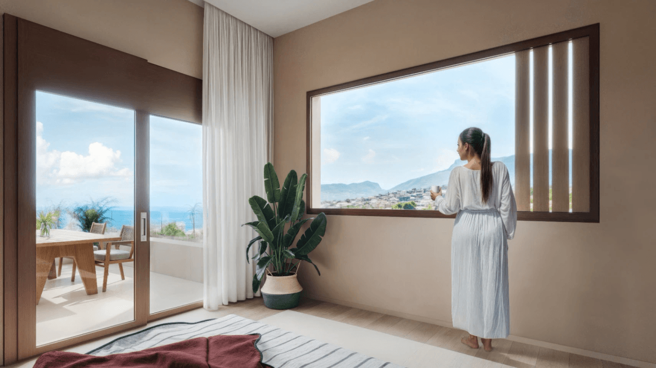 Villa moderne en construction à Calpe.