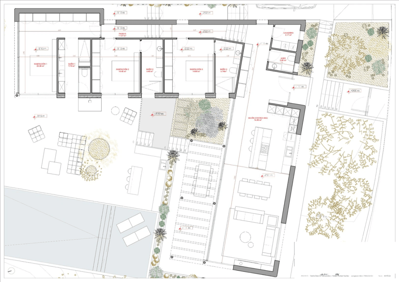 Projet de villa moderne avec vue sur la montagne et piscine à vendre à Javea