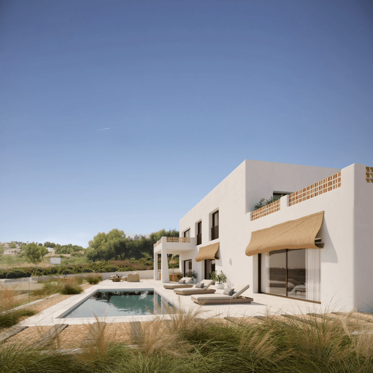 Luxuriöse Neubauvilla zu verkaufen in Moraira – Benimeit