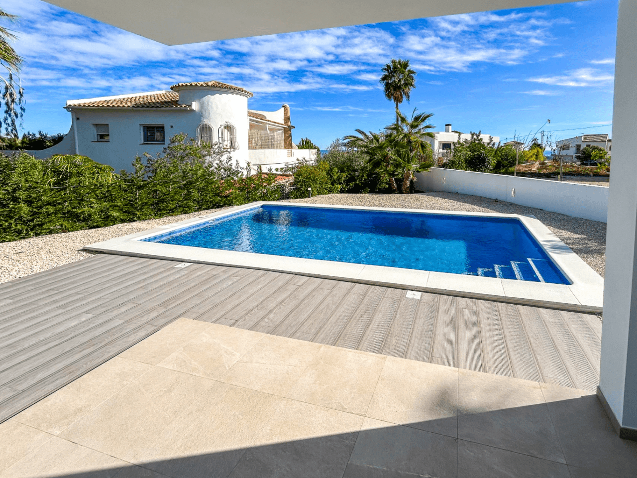 Villa neuve à Benissa avec piscine privée et vue sur la mer