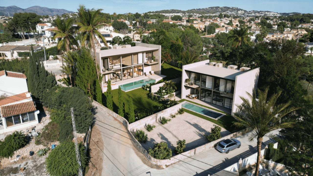 Moderne nieuwbouwvilla’s in Calpe – privacy, comfort en mediterrane elegantie