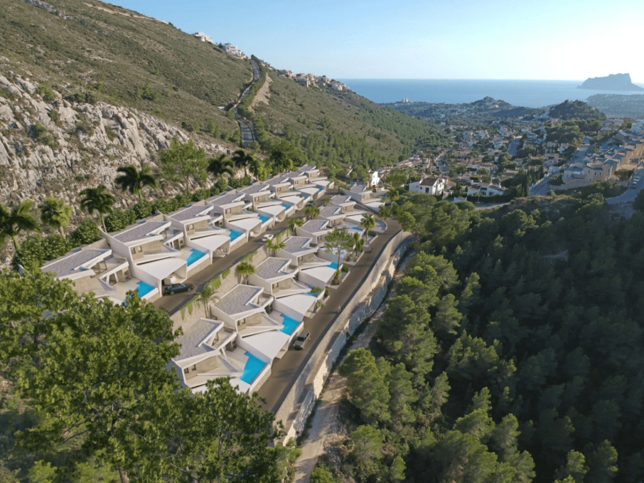 BELLES VILLAS VUE MER À VENDRE À BENITACHEL