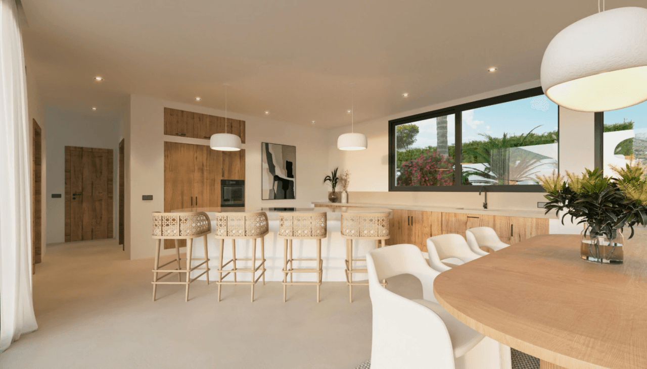 Villa moderne de 3 chambres avec piscine et bar à vendre à Javea, Costa Blanca