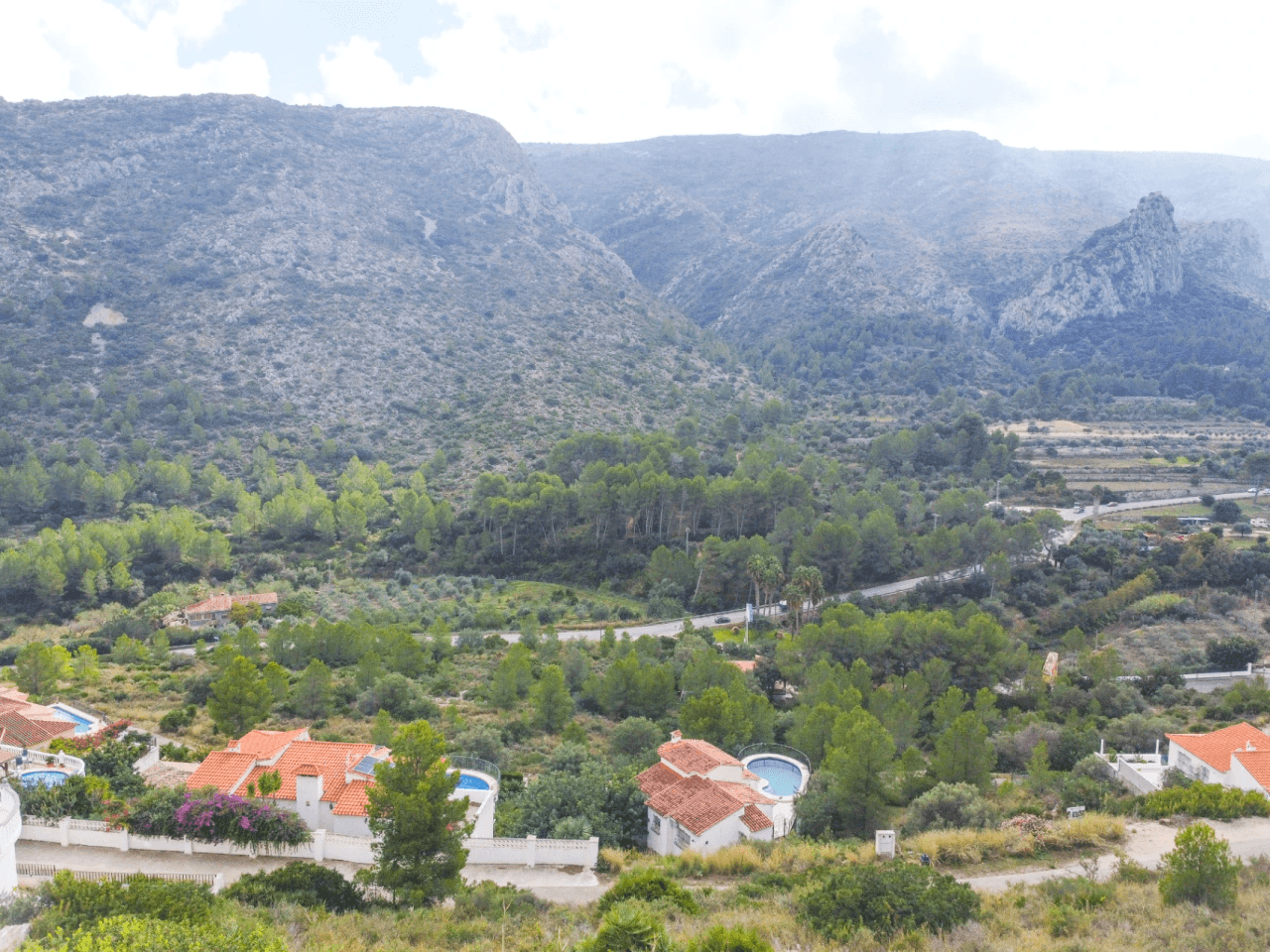 Villa moderne de style ibicain à Pedreguer