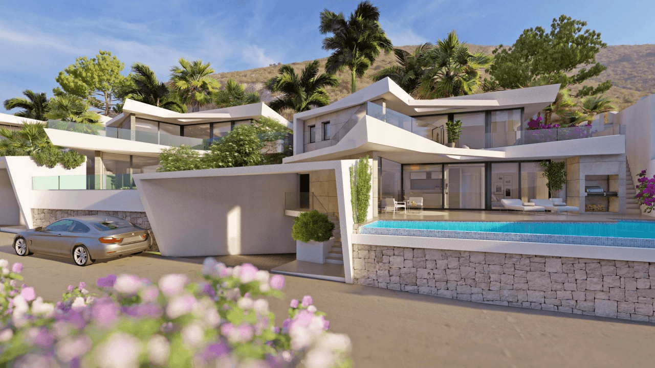 BELLES VILLAS VUE MER À VENDRE À BENITACHEL