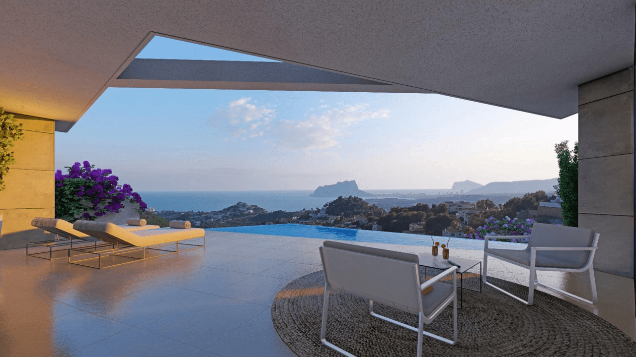 BELLES VILLAS VUE MER À VENDRE À BENITACHEL